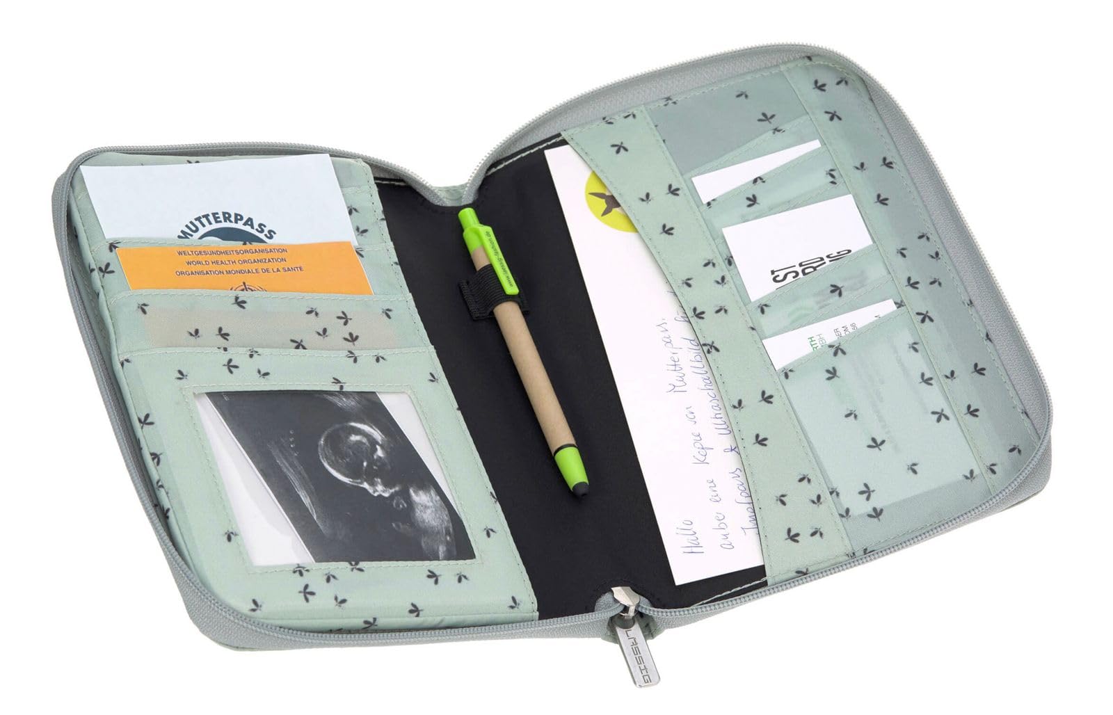 LÄSSIG Mama Mutterpasshülle U-Heft Tasche Dokumententasche/Document Pouch