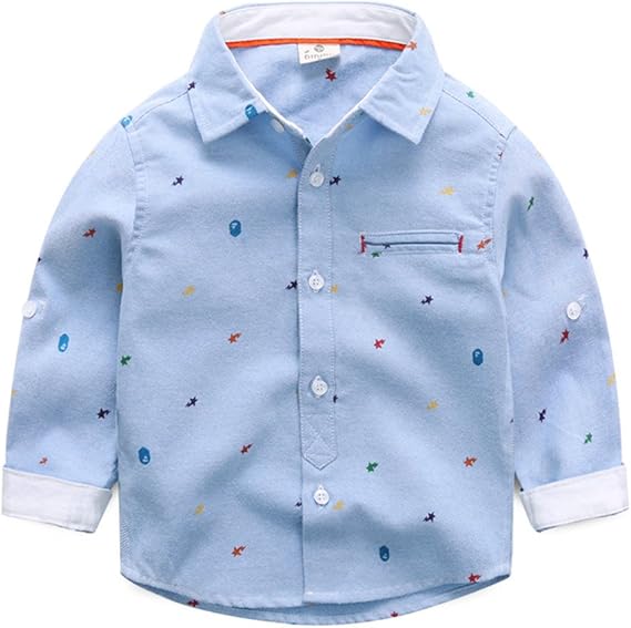 Amazon Littlespring シャツ キッズ 男の子 長袖 ワイシャツ ｙシャツ 子供服 春秋 シャツ 通販