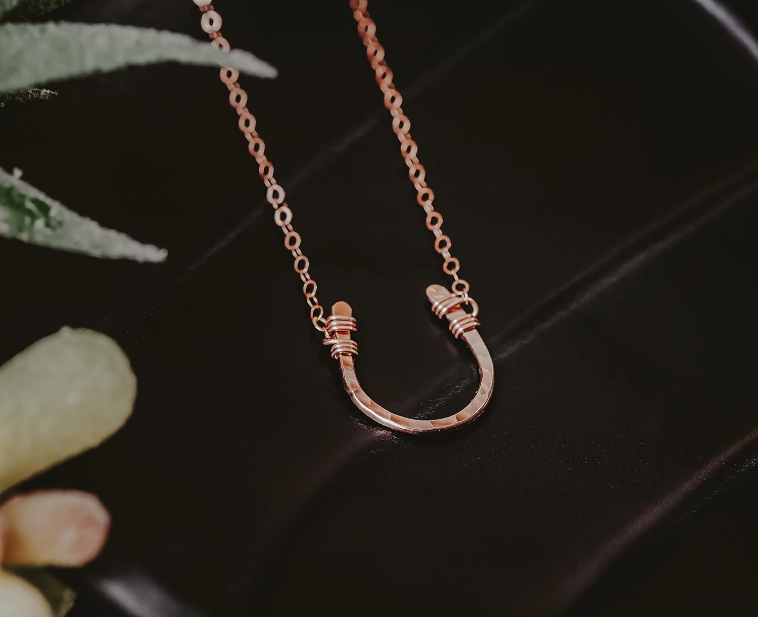 Rose Gold Filled Lucky Horseshoe Necklace | Good Luck Charm | Unique Birthday Gift for Best Friend | Horse Lover | Teenage Girl | Graduation Jewelry - Image 5