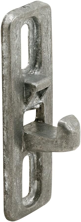 Prime-Line Products E 2137 Zinc Plated Diecast Daryl Sliding Door Keeper