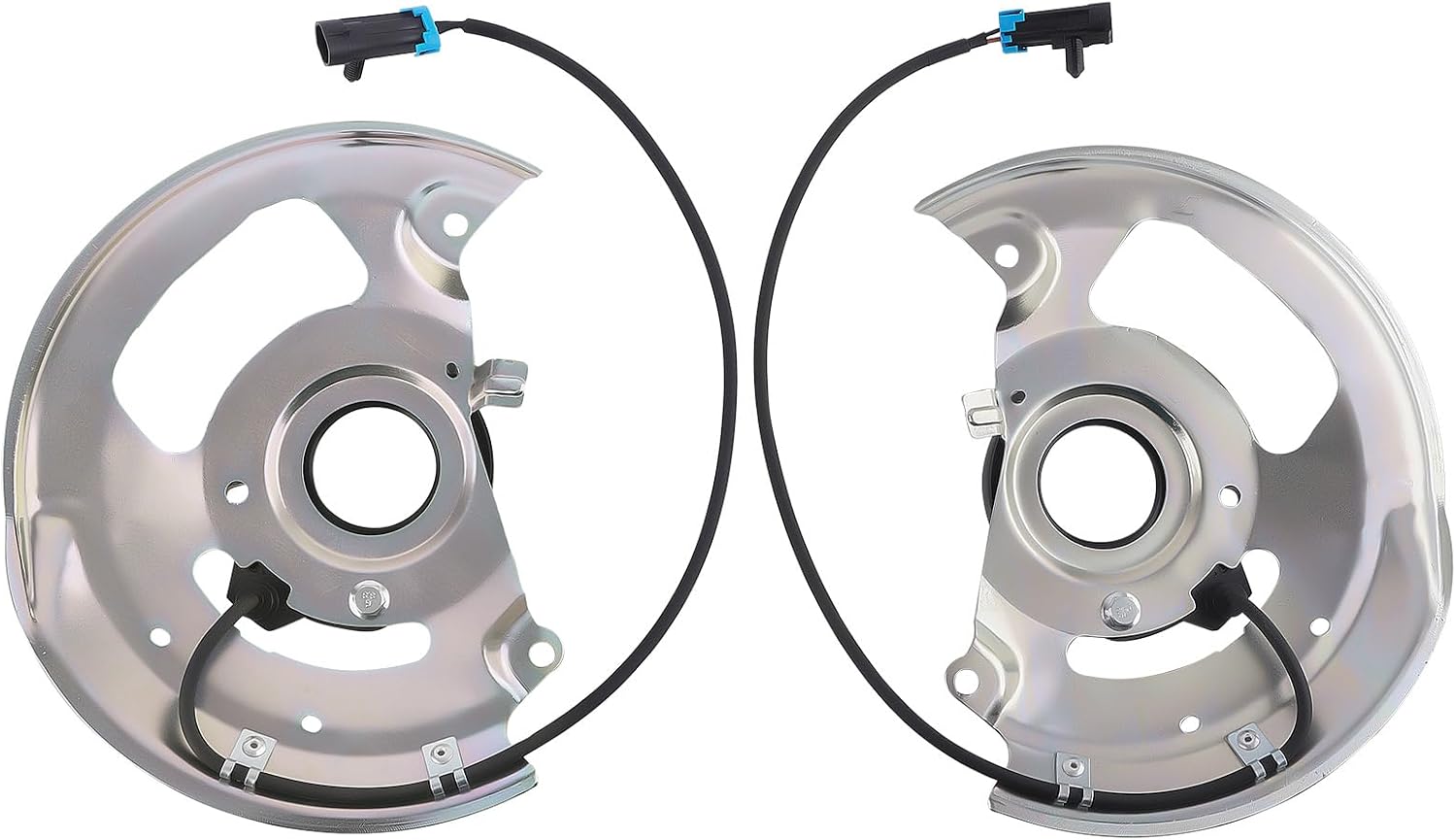 maXpeedingrods 2PCS ABS Wheel Speed Sensor Front Left & Right Replaces 15725355 15725356 Compatible with Chevrolet S10 Blazer 1991–2003 for GMC Sonoma Jimmy RWD