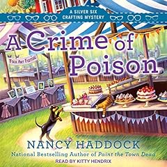 A Crime of Poison Audiobook By Nancy Haddock cover art