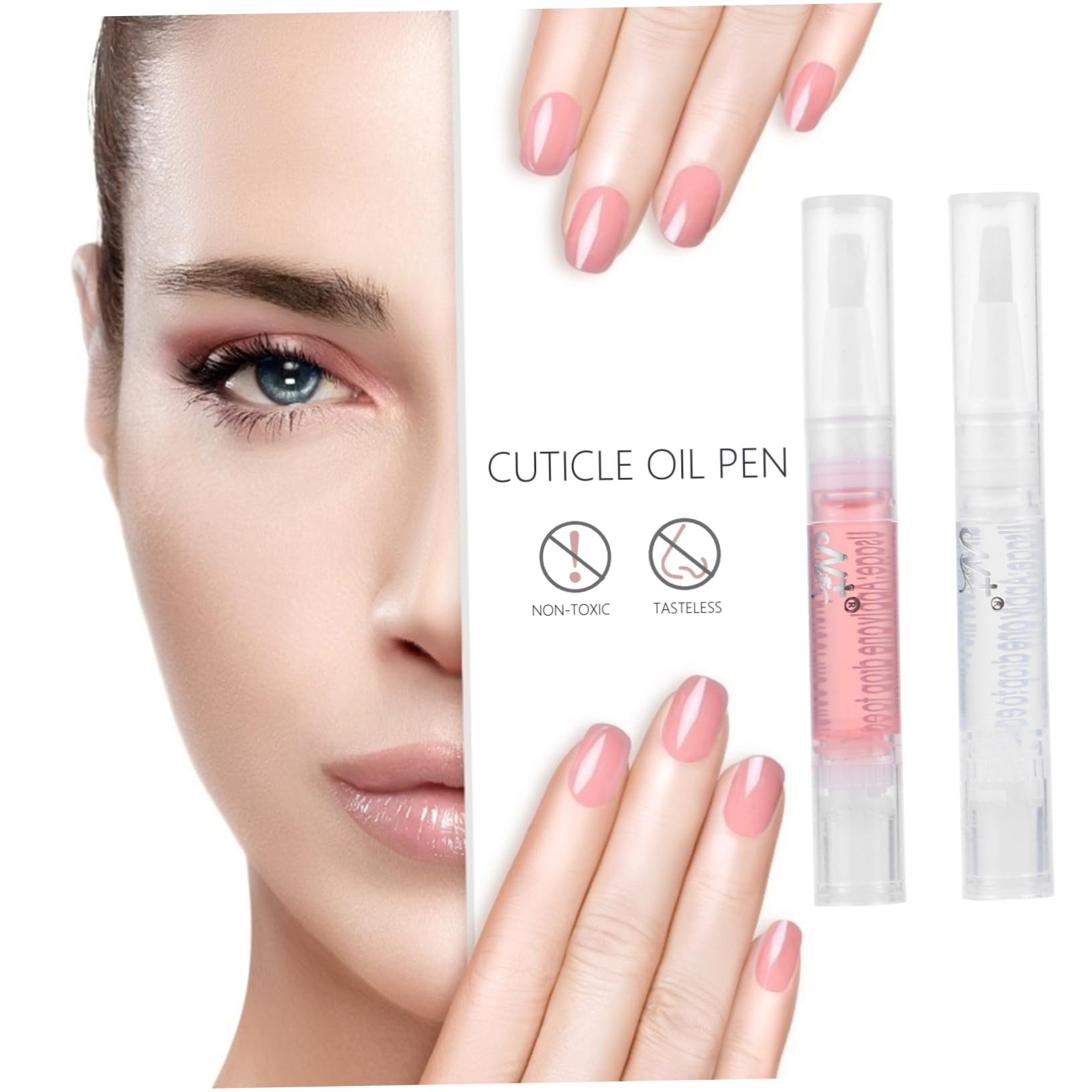 24 Piezas lápiz de nutrición de uñas aceite esencial para uñas pluma reparadora de aceite de uñas pluma de aceite de nutrición de uñas Pluma de aceite para cutículas de uñas nutrir
