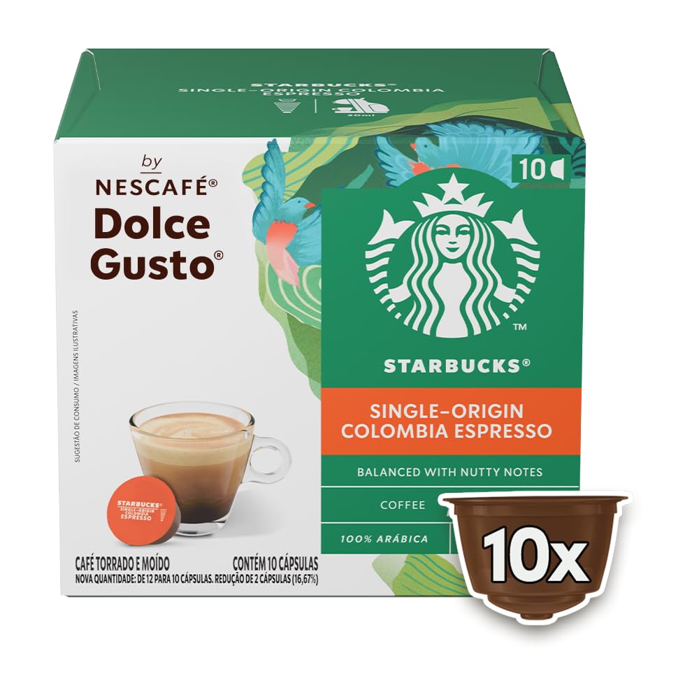 Café em Cápsula Torrado e Moído Espresso Starbucks Single-Origin