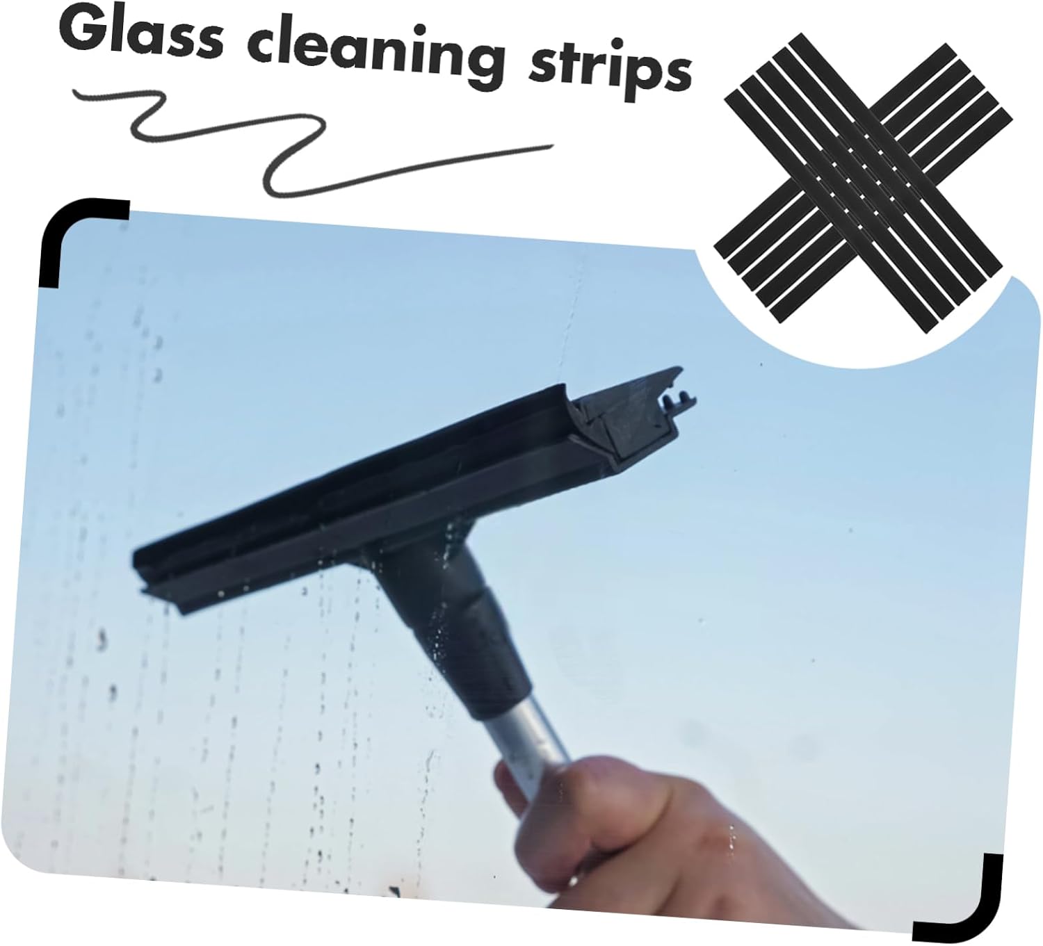 10pcs Windshield Wiper Refills Replacement Strips for Cars Trucks Suvs Easy Install Scratch Cleaning for Pristine Windows