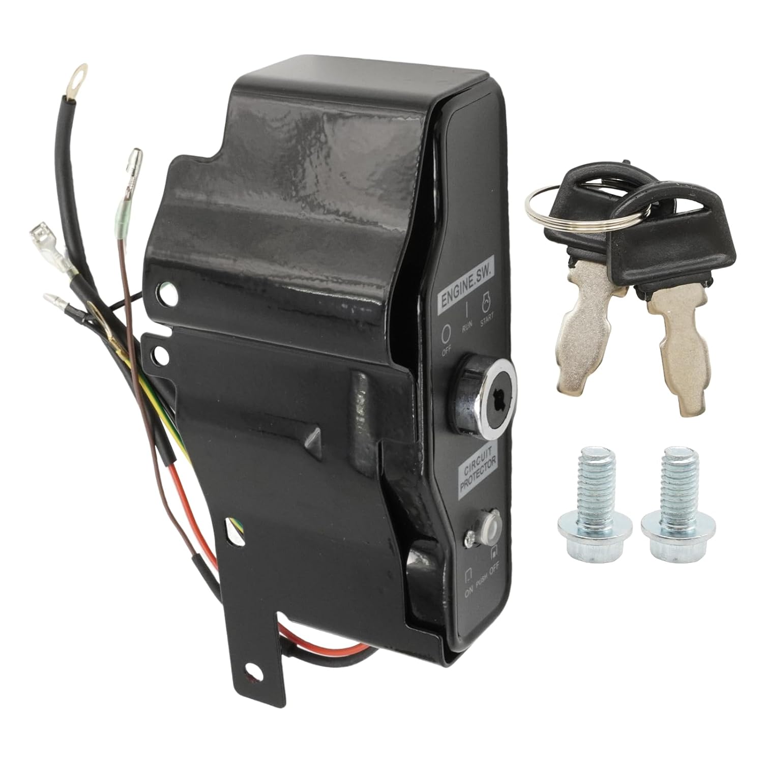 60340 Ignition Switch Box Replacement for Predator 13HP 420cc Engine 60349 69736, Replacement for Honda GX340 GX390 11Hp 13Hp 15Hp, for Equipment with 420cc Motor