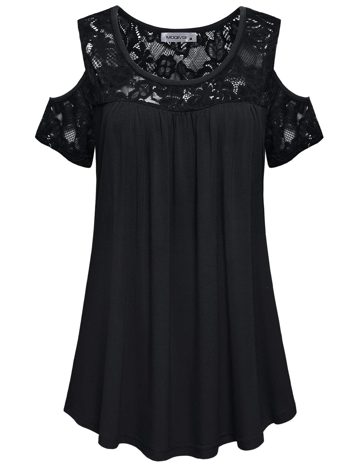 MOQIVGIWomens Fashion Sexy Casual Blouses Scoop Neck Dressy Elegant Tops