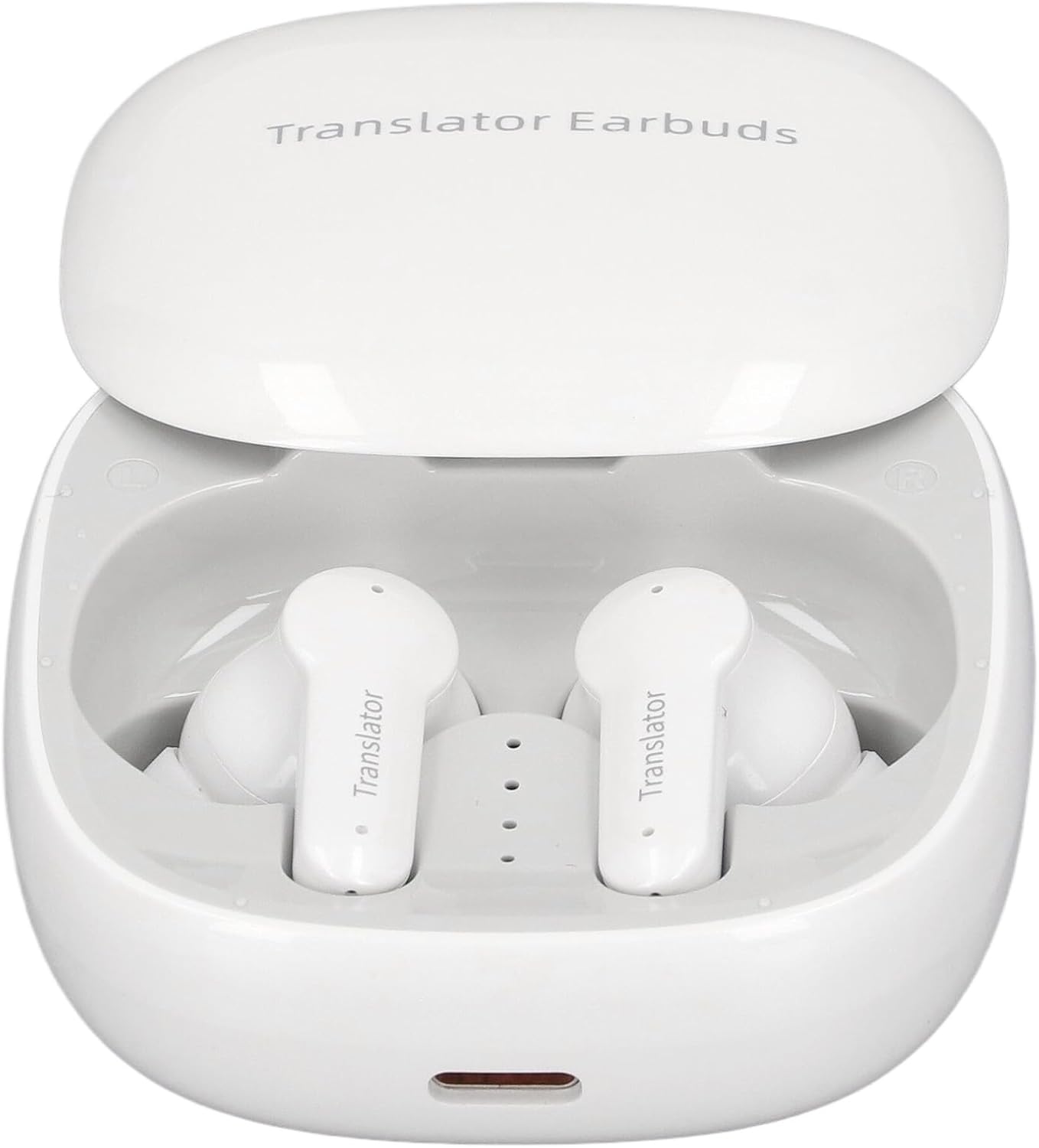 GOWENIC Language Translator Earbuds, Simultaneous Translation,5.0 Earphones, Noise Reduction, 144 Languages, 35dB Noise Reduction