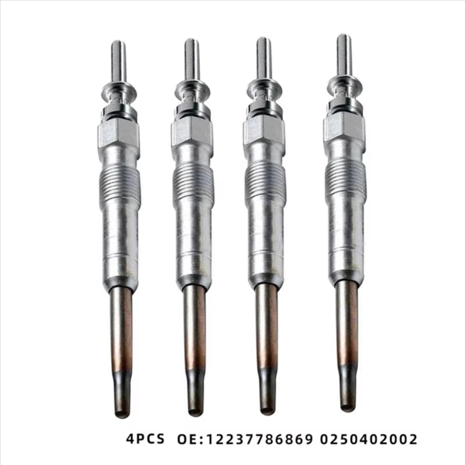 Calentador diésel Bujía incandescente 3165144008873 12237786869 0250402002 Compatible con X3 X5 2004 2005 2006 2007 2008 2009 2010