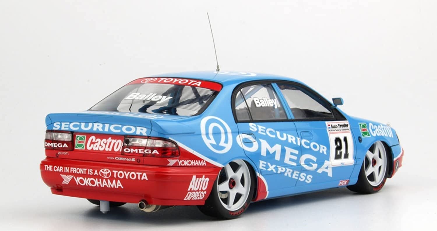 Platz /BEEMAX 1/24 Toyota Carina E 1993 BTCC Knockhill Winner Modello in plastica BX24031