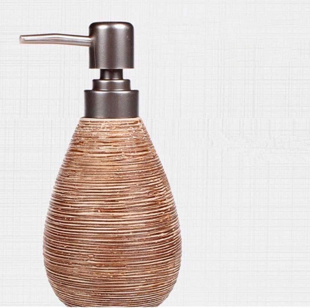 Soap Dispenser Refillable Hand Lotion Dispensers, Soap Dispenser Bottles Vintage Ceramic Bathroom 4-Piece Suit Accessories Holder Soap Dispenser Soap Holder Home Products Bathroom Accessories Set