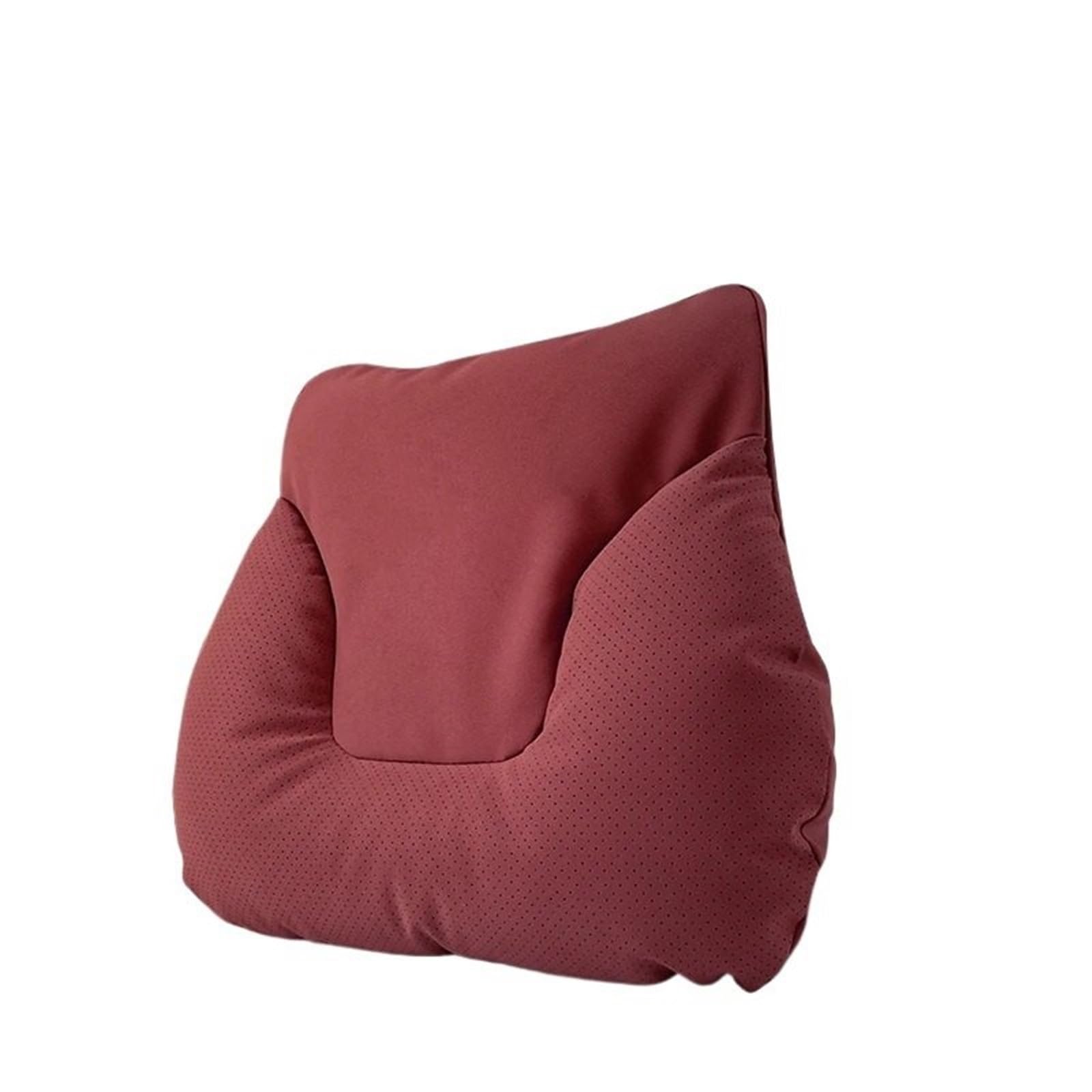 Poggiatesta per seggiolino auto Adatto per BYD Seggiolino auto Poggiatesta Cuscino per il collo in pelle scamosciata Supporto per la vita lombare Accessori per sedili comfort(M)