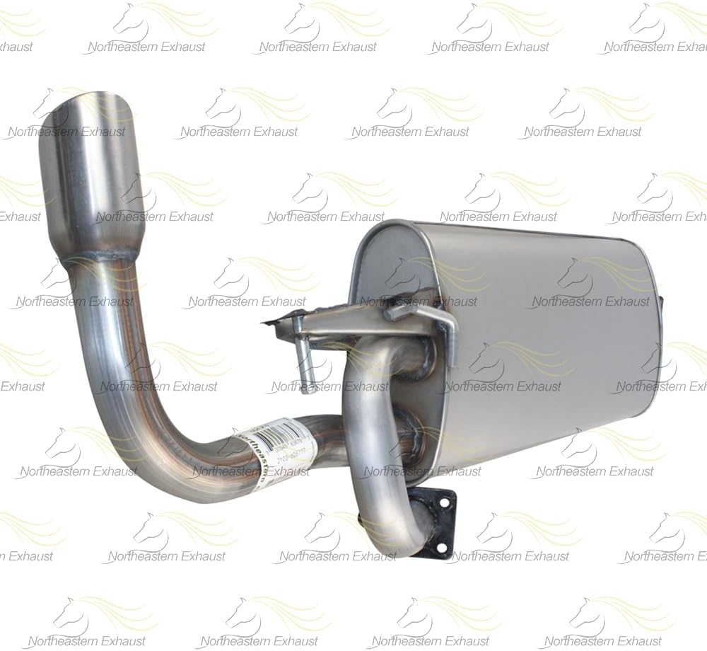 Northeastern Exhaust | Stainless Steel Exhaust Rear Muffler Compatible for Mitsubishi Outlander Sport 2014-2016 2.0L | Free Gasket Included | Automotive Replacement Part