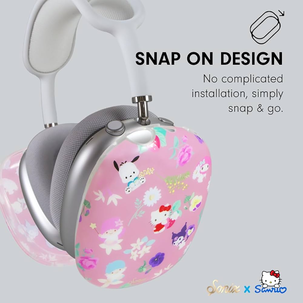 激レア　新品　サンリオ　AirPods Max アクセサリー ケース カバー Amazon.com: Sonix x Sanrio Protective Case Cover for AirPods