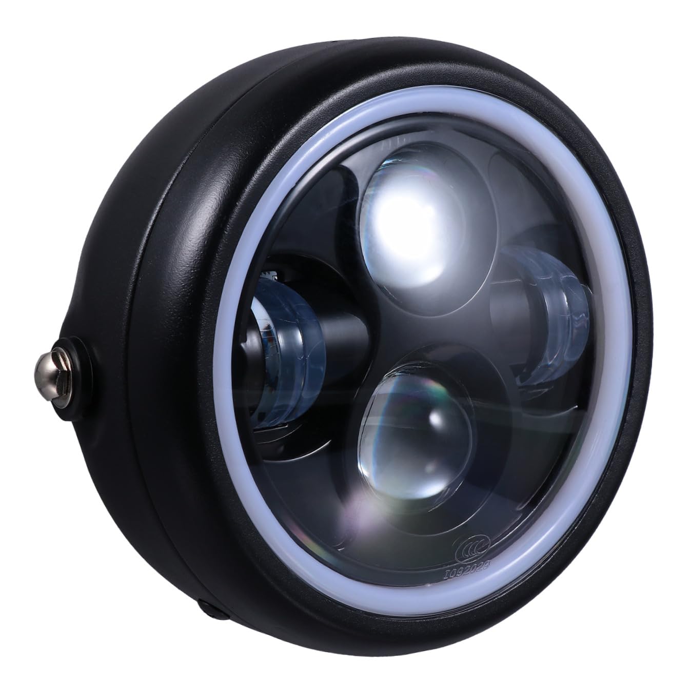Phare LED rétro pour moto projecteur de conduite résistant éclairage - 8