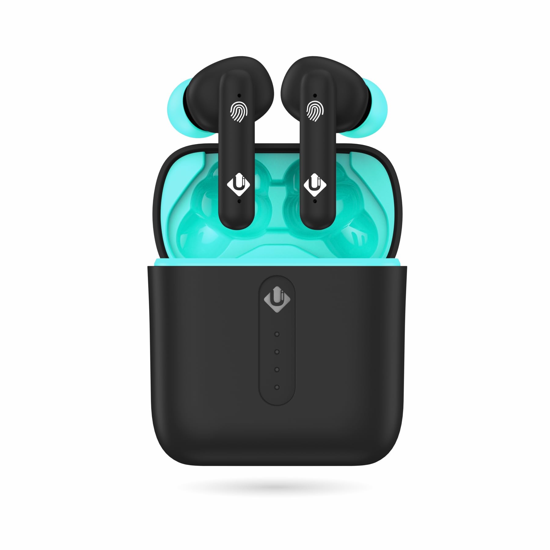 U&I Prime Buzz 3 with 40 Hours Playtime Bluetooth Headset (True Wireless Earphone) (Black-Green)