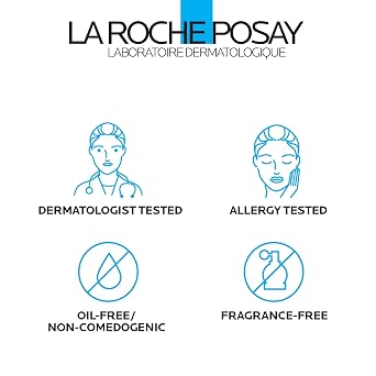 La Roche-Posay Toleriane Dermallergo Night Cream for Face, Intense Soothing Moisturizer with Vitamin E, Allergy Tested, for Sensitive Skin, Formerly Toleriane Ultra Night