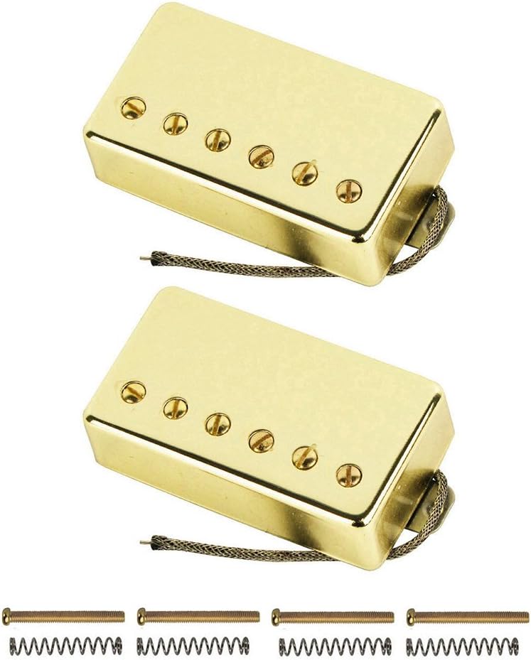 FLEOR 2 pièces Alnico 5 ensemble de micros Humbucker manche de guitare FLEOR 2 pièces Alnico 5 ensemble de micros Humbucker manche de guitare
