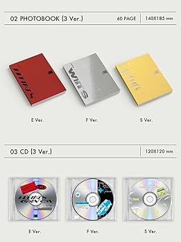 OMEGA X WHAT'S GOIN' ON 1st Single Album [ S ] Ver. 1ea CD+1ea