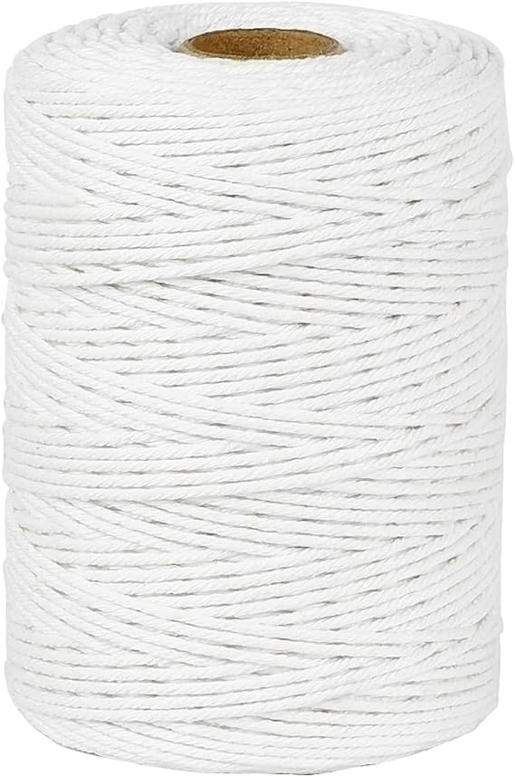 Amazon.com: PerkHomy Cotton Butchers Twine String 700 Feet 2mm Twine ...