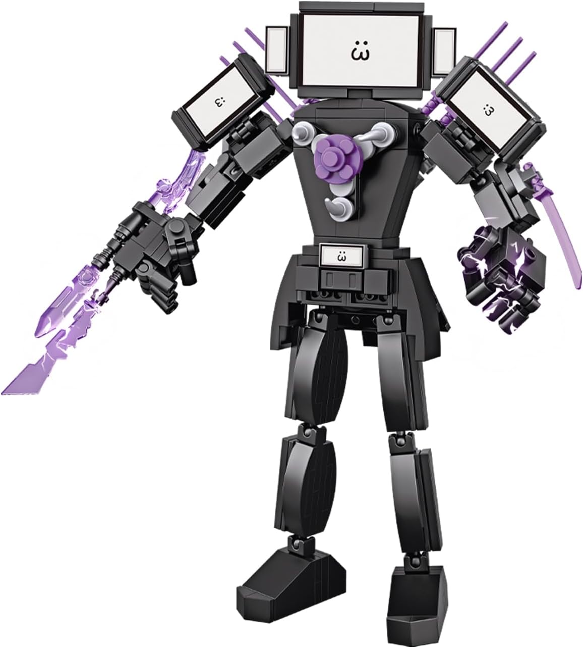 365Pcs Ski-bi-di Building Block Toys, Toilet Game Cameraman Titan TV Man Clockman Figures, for Boys Girls, Gifts Collectible Decorations