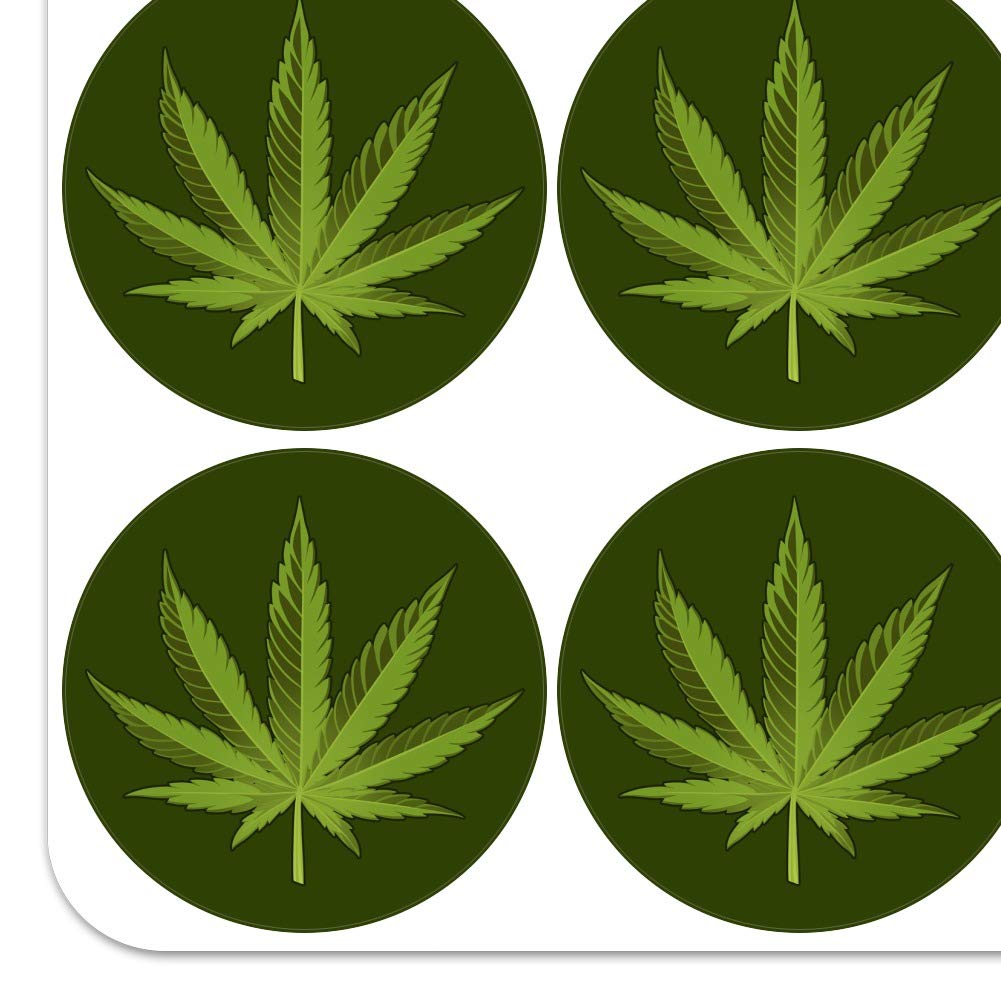 Marijuana Leaf Design Cannabis Pot 2
