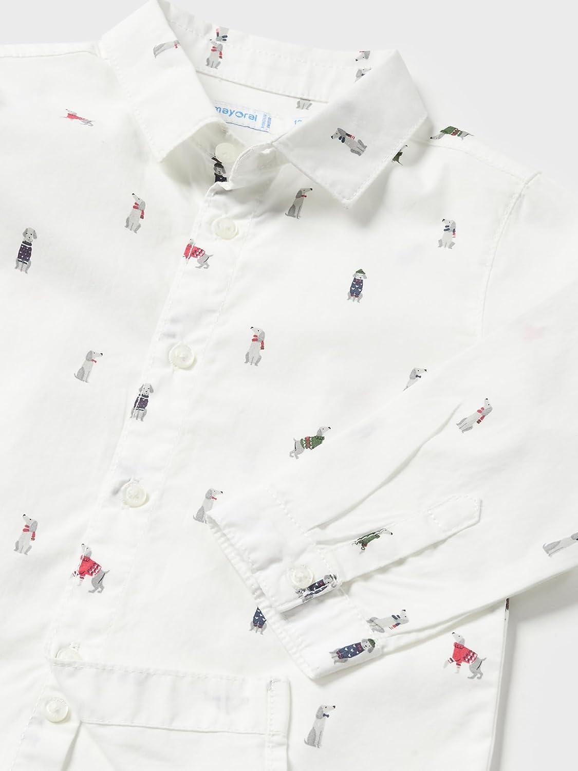 Mayoral L/s Shirt for Baby-Boys White