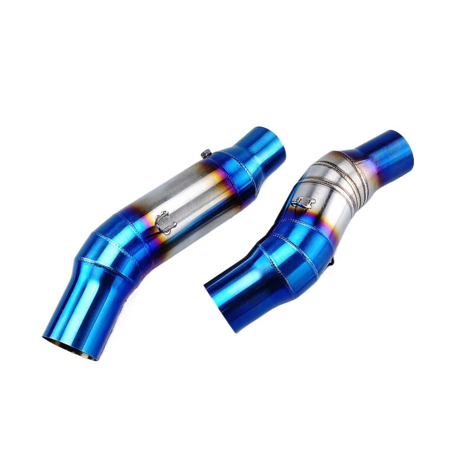 rura wydechowa Slip On Fit Dla Ninja Z1000 Z1000SX Tłumik Wydechowy Motocykla Połączenie Środkowa Rura 51mm Moto Ze Stali Nierdzewnej(B)