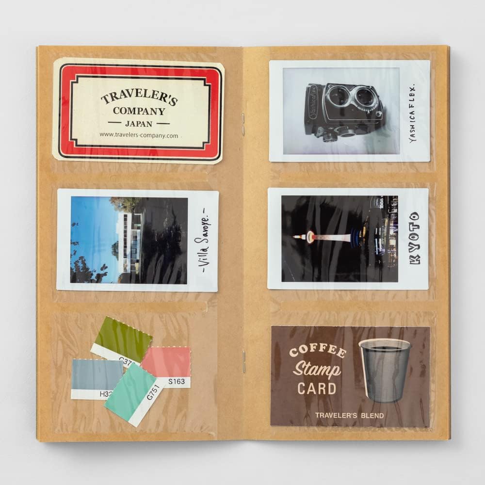 Midori Travelers Note Regular Size Refill - 028 Card File