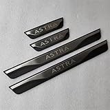 Perfect Fit pour Opel Astra J Sports Tourer 2010-2012,Ces plaques de seuil sont spécialement conçues pour s'adapter aux contours d'origine de votre Renault Captur, garantissant un ajustement précis à 100 % avec le cadre de la porte. Pas d'espace, pas