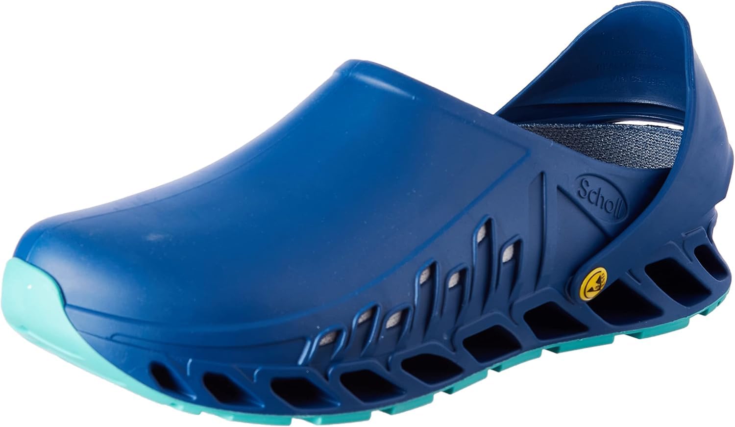 Scholl Evoflex Azul + Plantillas PRO Antiestáticas Scholl con Memory Cushion para Evoflex – Azul/Negro