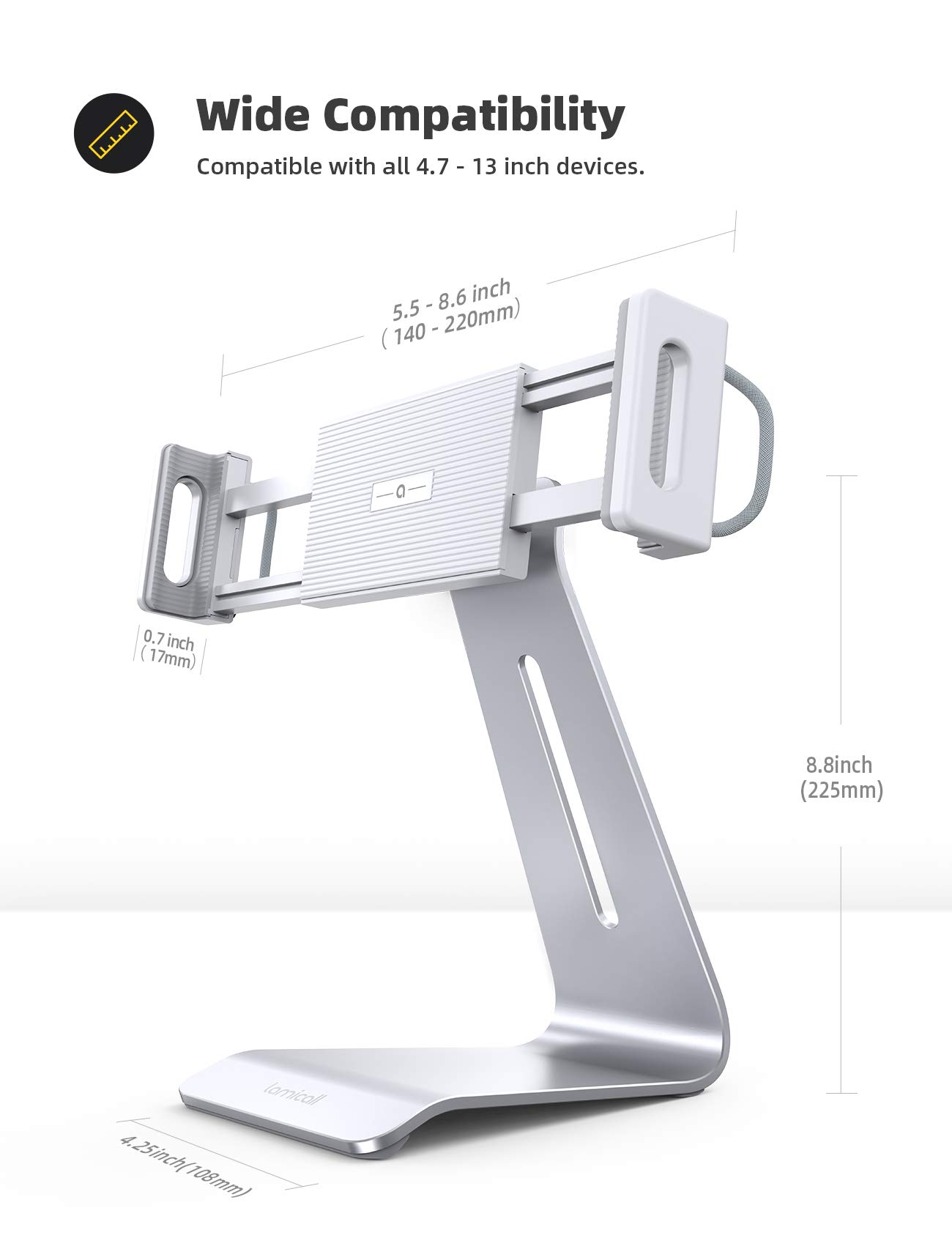 Supporto Per Cellulare Supporto Da Pavimento Per Tablet - Foto 7
