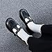Women's Classic T-Strap Mary Jane Flats Soft Leather School Uniform Dress Shoes Black