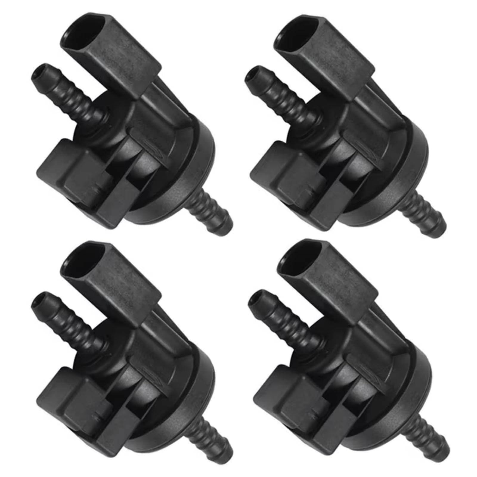 Nripqdc One Color Car Solenoid Valve Compatible With A6 For S6 2005-2011 For Allroad 2007-2011 4Pcs Automotive Vacuum Solenoid Valve Replacement Accessories 0280142431