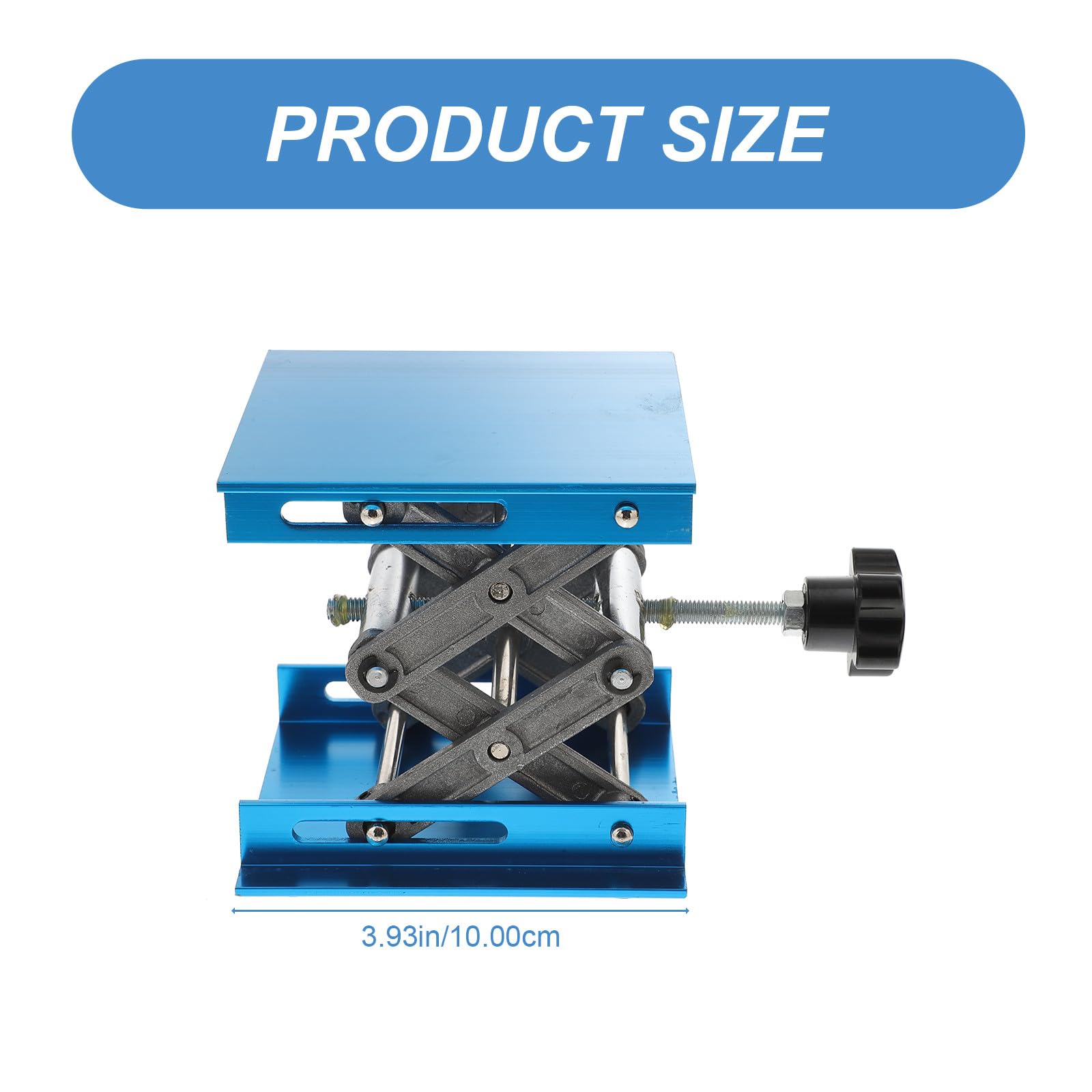Cabilock Soporte Simple Plataforma Ligero Elevadora de Aluminio de Fácil de Transportar Estructura para Uso Industrial y Científico