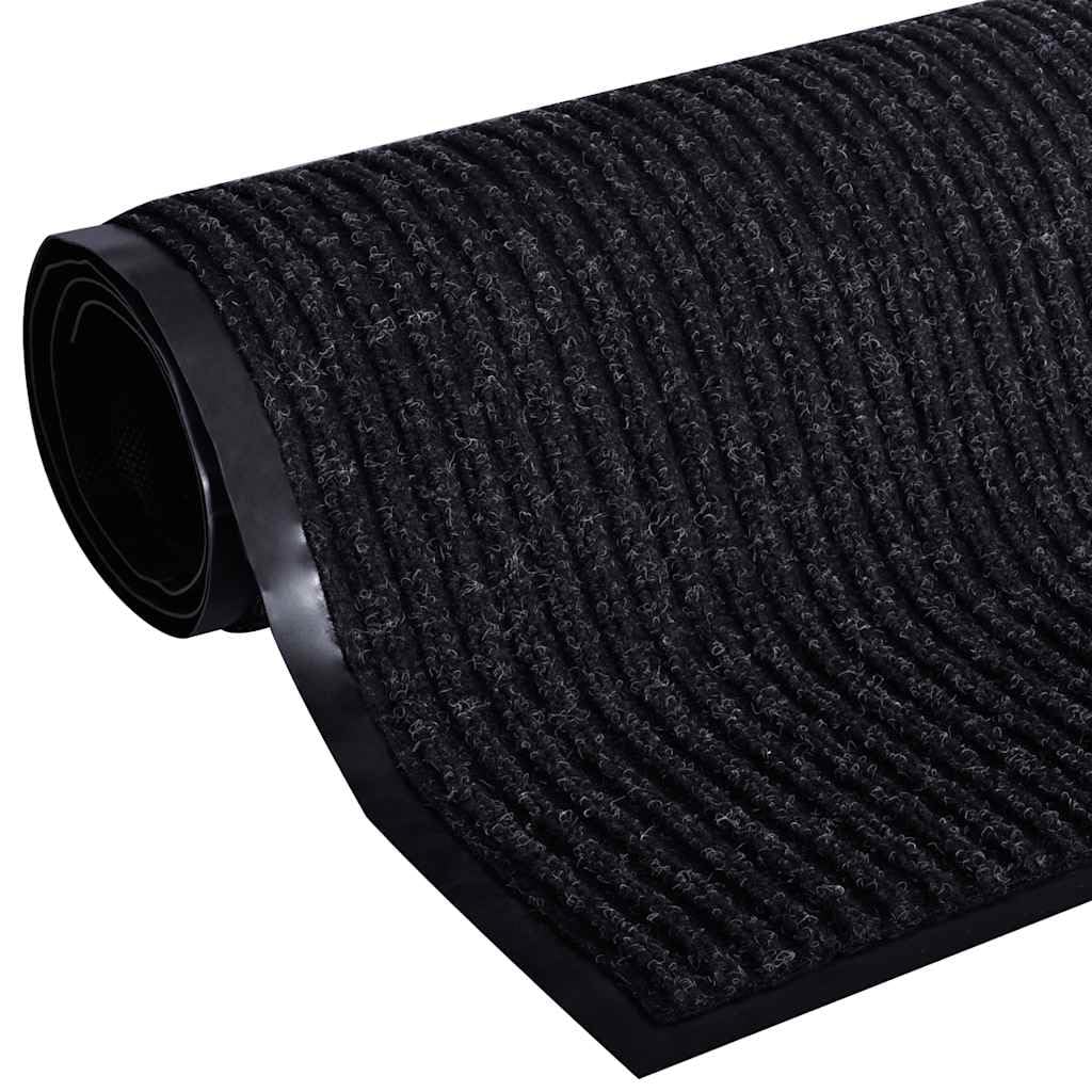 Paillasson antidérapant polyester pliable tapis entrée grand format