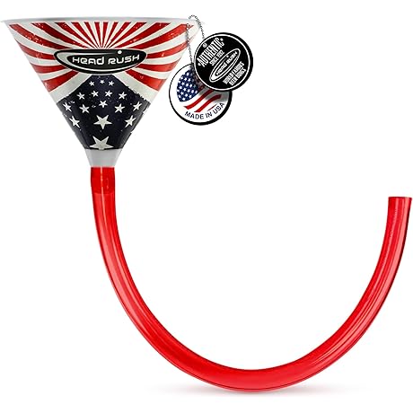 Head Rush Chrome Series Designer Beer Bongs