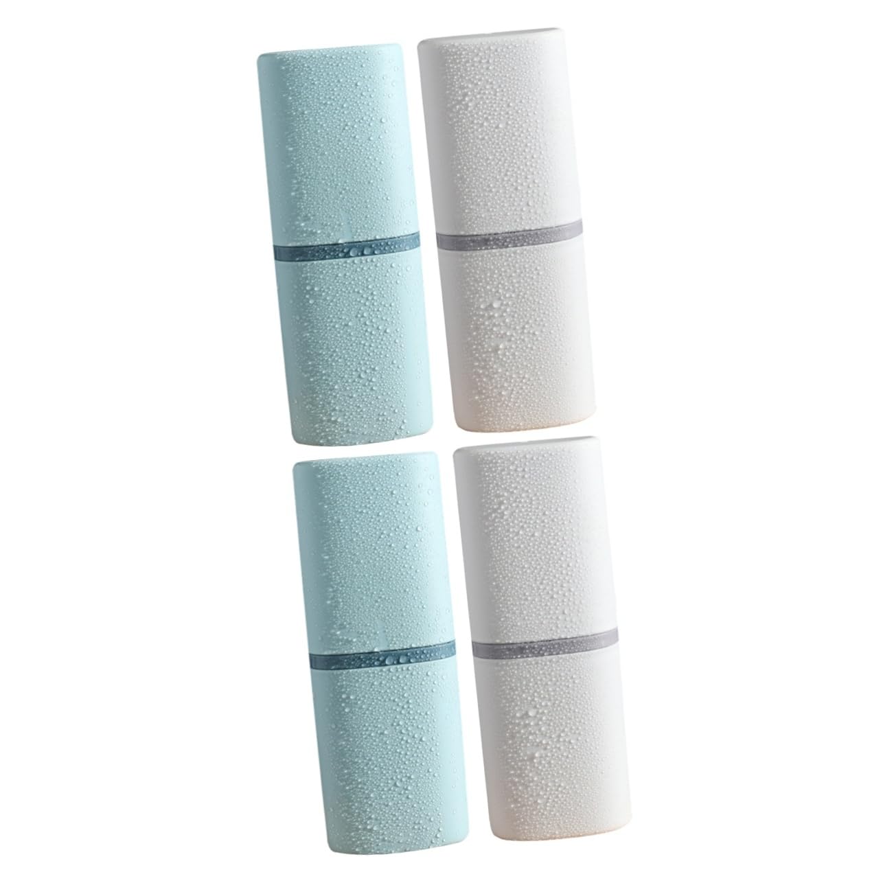 Beavorty 4 Pz Custodia Per Spazzolino Da Denti Coperture Per Spazzolini Da Denti Posacenere Portachiavi Spazzolini Da Viaggio Dentifricio Bambino Set Di Spazzolini Da Denti Portatile