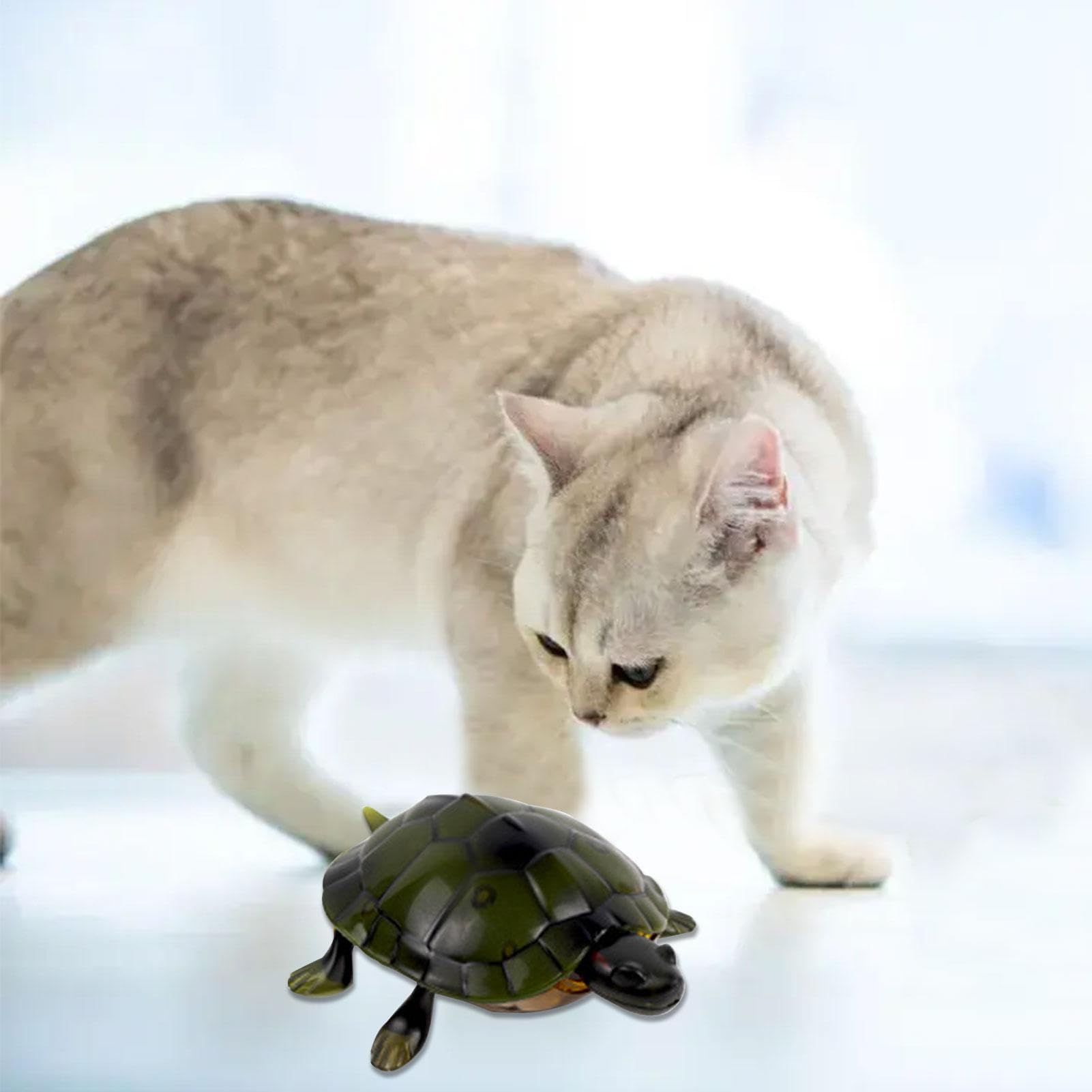 Tartaruga marina telecomandata – Tartaruga robot elettronico, giocattolo animale acquatico realistico, giocattolo RC di apprendimento intellettuale, set di gioco interattivo | Aspetto realistico per