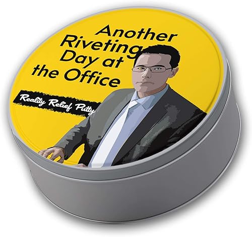 Miniatura 2 de GearsOut - Masilla antiestrés para otro día fascinante en la oficina, regalo de broma de oficina para compañeros de trabajo, verde