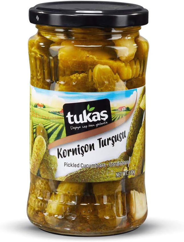 Amazon Tukas ミニきゅうりのピクルス 330g Tukas Pickled Cucumber 330g Tukas 野菜の缶詰 瓶詰 通販