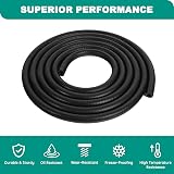 6 m Fuel Hose, 10mm ID. Fuel Hose kit with 20 Hose Clamps for Fuel Hoses for Small Engines in Cars, Trucks, Tractors and Motorbikes. - 2