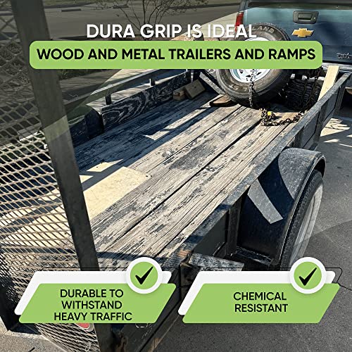 Dura Grip Anti-Slip Paint for Concrete, Wood, Tile and Metal – Non-Skid Coating for Floor, Decking and Ramps – Gallon (White)