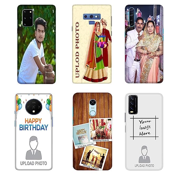 Plastic Desire Valley Customized Personalized Photo Printed Mobile Phone Case Back Color Cover For Gifting Samsung Mobiles (M02), Black