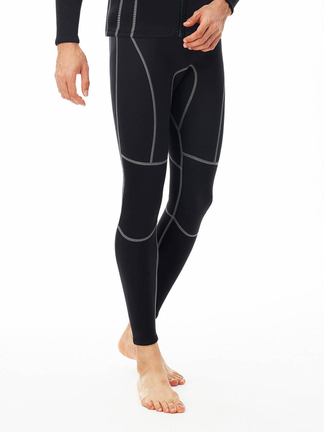 Men 3mm Neoprene Wetsuit Pants for Diving Surfing Swimming Snorkeling Scuba Kayaking Pants Warm Swimwear