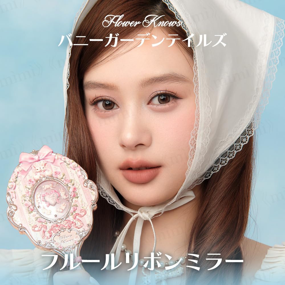 ほぼ未使用 ガーリー 鏡 ミラー ビジュー キラキラ リボン 鍵 Amazon.co.jp: 日本公式 バニーガーデンテイルズ フルールリボンミラー