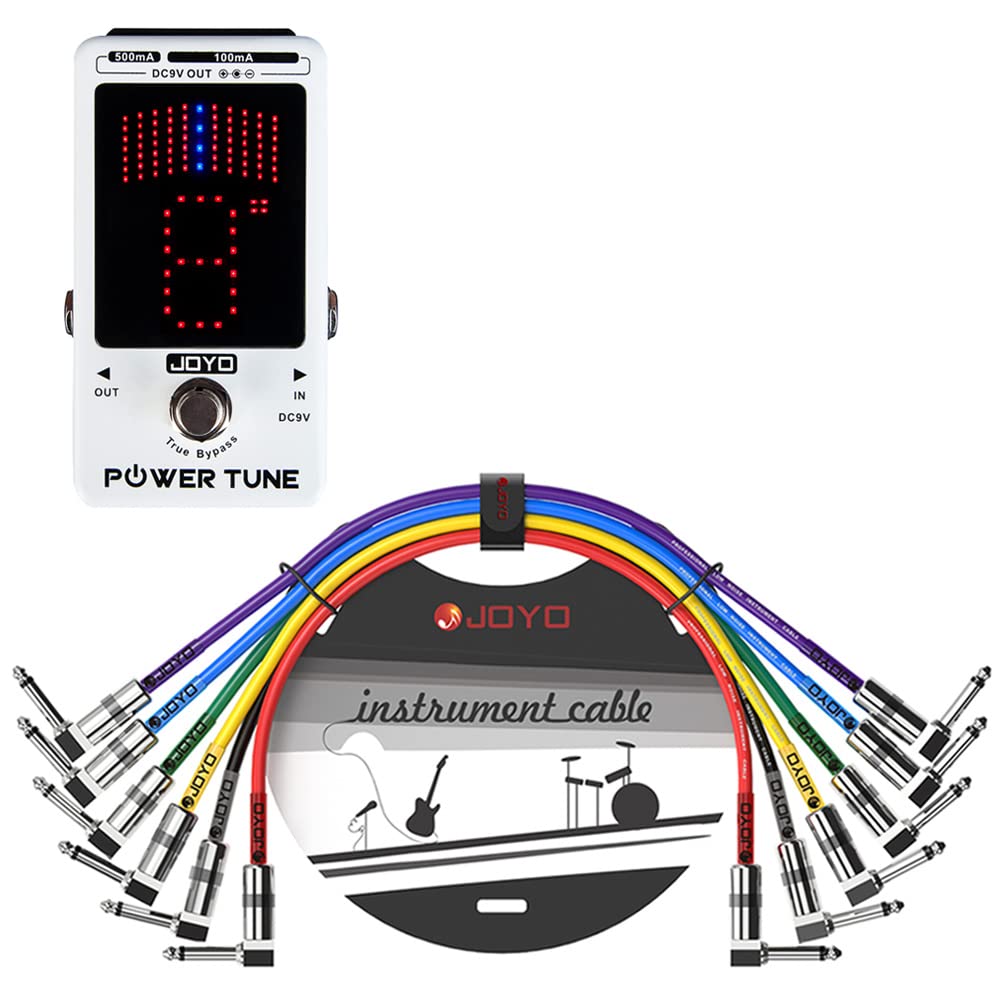 Amazon.com: JOYO JF-18R Power Supply Tuner Pedal Bundle with CM-05