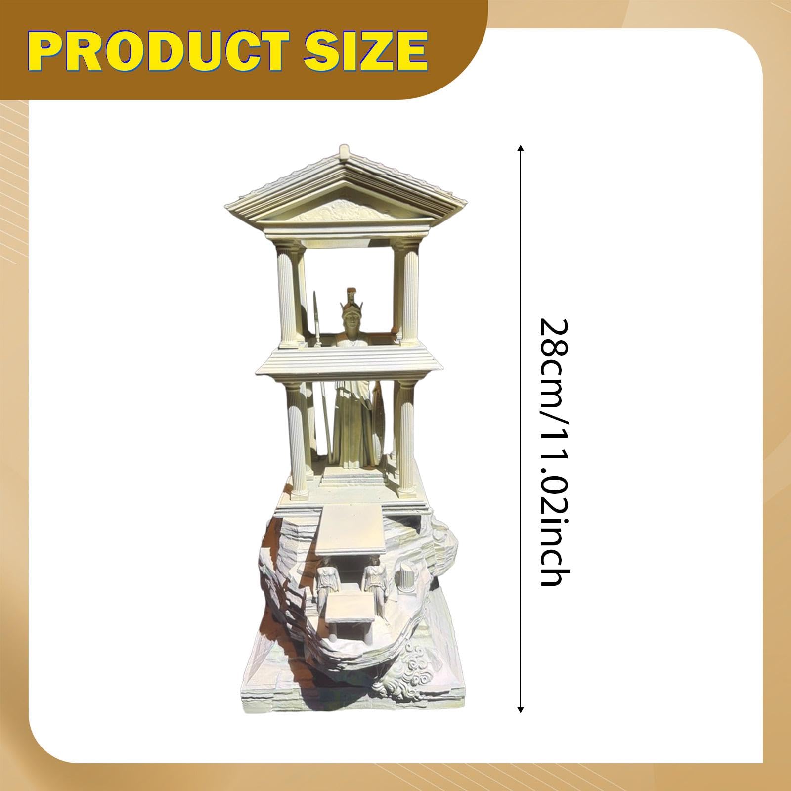 Figura Resina Estilo Romano Acuario