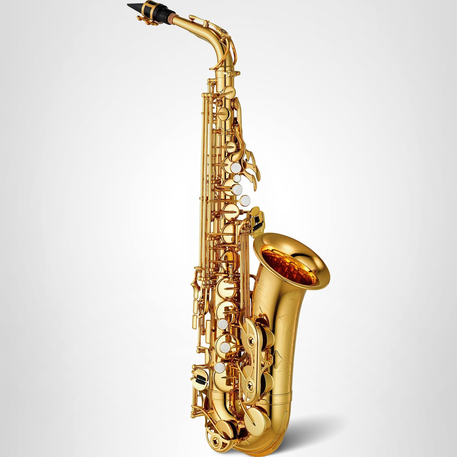 Amazon.com: Yamaha YAS-480 Intermediate Eb Alto Saxophone, Gold 