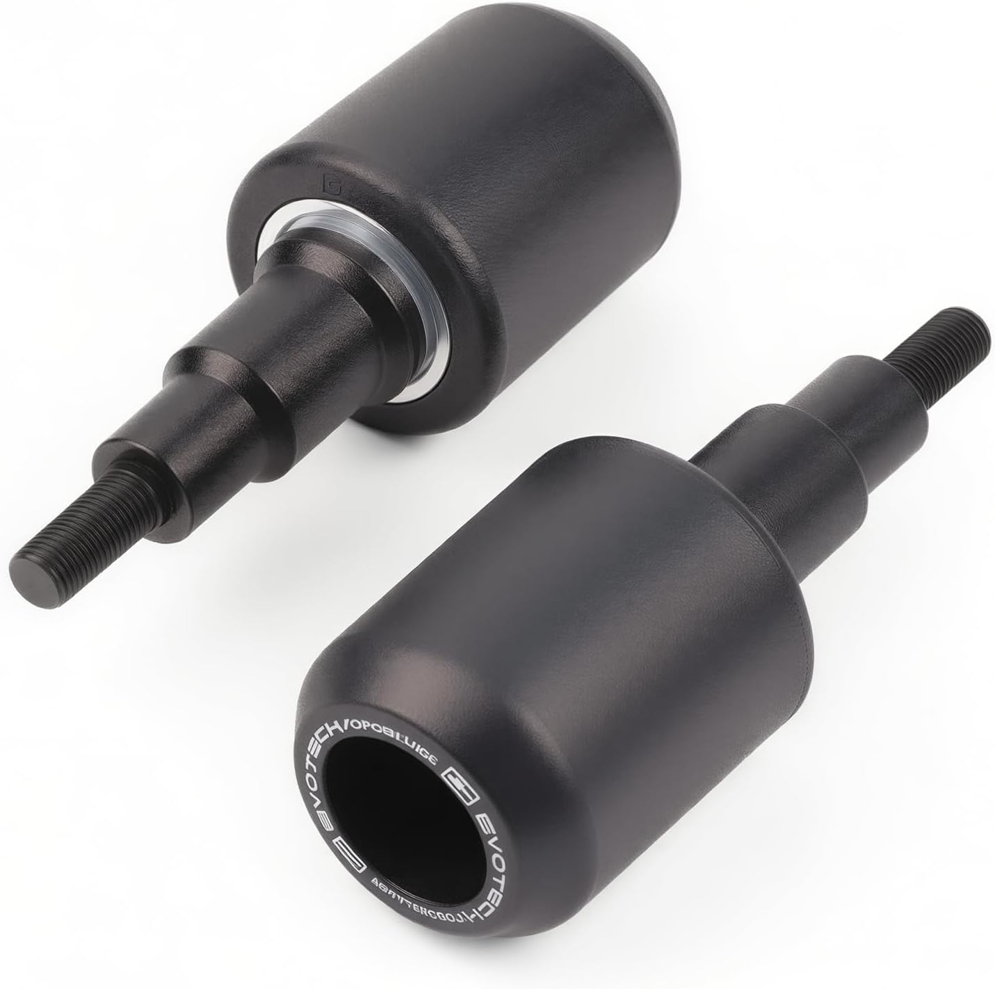 Frame Sliders Engine Crash Bar Fit for CFMOTO 675SS / 675NK / 675SR POM & Aluminum Frame Protectors, Direct Bolt-On Anti-Falling Guard Kit 8mm Thread (Black)